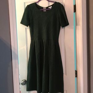 Forest Green Lularoe Amelia Dress